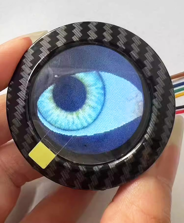 Feux œil De Démon Pour Voiture - LED Dynamiques, Contrôle Tactile, USB, Pour Pare-brise Avant/arrière, 11 Modes